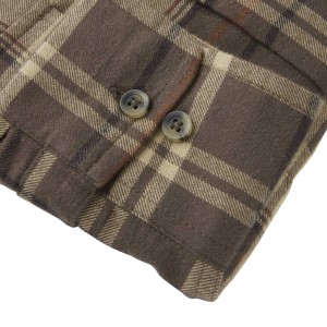 Koszula męska Chevalier Heron Soil Brown Checked