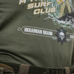 Koszulka męska M-Tac Surf Club oliwkowa