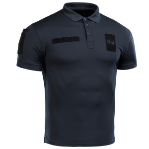 Koszulka męska polo M-Tac Elite Tactical Coolmax granatowa
