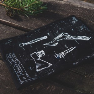Koszulka męska TigerWood Tech-Axe czarna