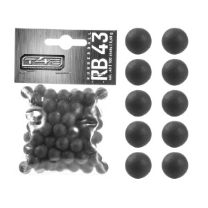 Kule gumowe Umarex T4E RB 43 kal. .43 / 100 szt. do Umarex MP9c TPM1 PPQ