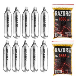 Kulki BB do ASG RazorGun 0,12 g 200 g / ok 1666 szt.