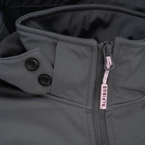 Kurtka damska Alpinus Softshell Bergamo grafitowa