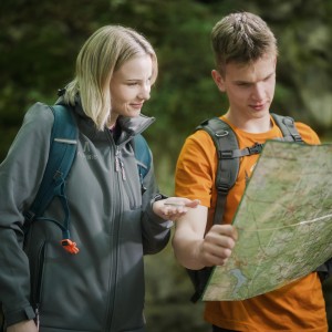 Kurtka damska Alpinus Softshell Bergamo grafitowa