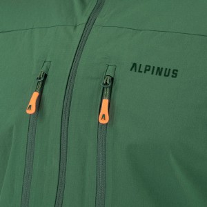 Kurtka męska Alpinus softshell Pourri zielona