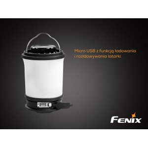Lampa kempingowa Fenix CL30R czarna