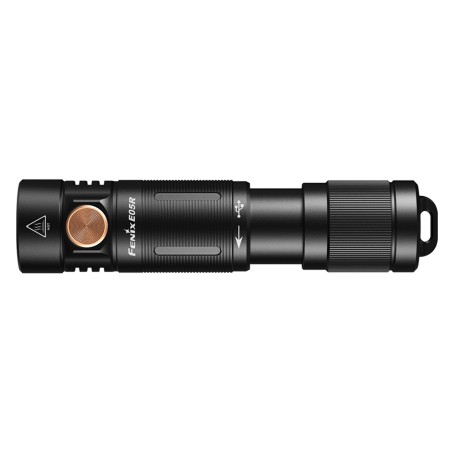 Latarka LED Fenix E05R czarna