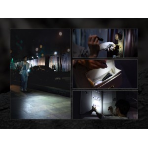 Latarka LED Fenix E05R czarna