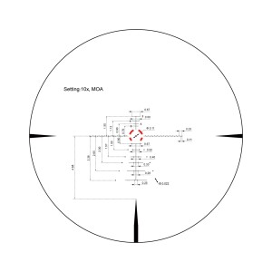 Luneta biegowa Vector Optics Constantine 1-10x24 30 mm SFP SCOC-31