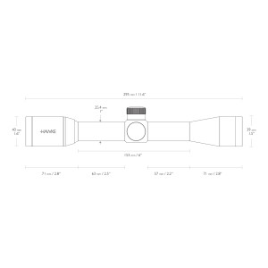 Luneta celownicza Hawke Vantage 1" 4x32 Mil Dot