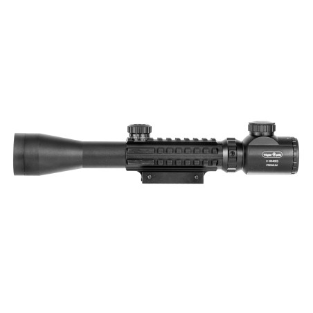 Luneta celownicza Vogler Premium 3-9x40 EG z podświetleniem, szynami i montażem