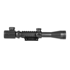 Luneta celownicza Vogler Premium 3-9x40 EG z podświetleniem, szynami i montażem