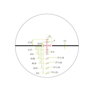 Luneta celownicza Vortex Crossfire II 2-7x32 Crossbow 1" XBR-2