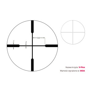 Luneta celownicza Vortex Diamondback 4-12x40 1'' BDC MOA
