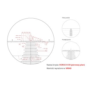 Luneta celownicza Vortex Razor II HD 4,5-27x56 FFP 34 mm EBR-7/H59/Tremor 3