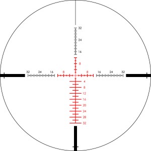 Luneta celownicza Vortex Viper PST II 2-10x32 FFP 30 mm AO EBR-4
