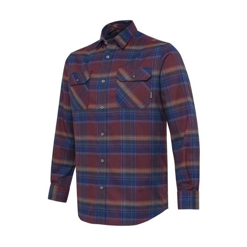 Koszula flanelowa męska Beretta Cadet Burgundy Check