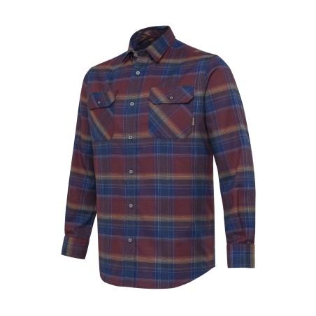 Koszula flanelowa męska Beretta Cadet Burgundy Check