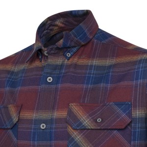 Koszula flanelowa męska Beretta Cadet Burgundy Check