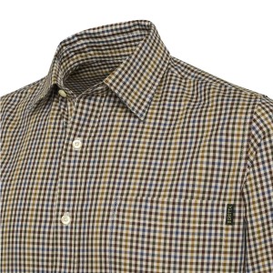 Koszula męska Beretta Bryggen Shirt Brown Yellow Check