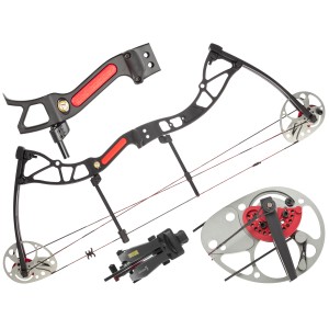 Łuk bloczkowy dla dorosłych Ek Exterminator 15-70 lb 30" czarny