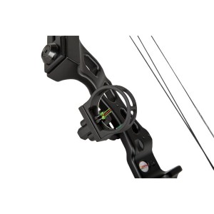 Łuk bloczkowy dla dorosłych Poe Lang Predator III 35-65 lb 35,5" czarny
