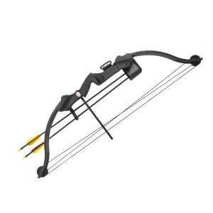 Łuk bloczkowy dla dzieci i młodzieży Poe Lang Druid 20 lb 33" czarny