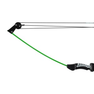 Łuk bloczkowy dla dzieci NXG CB Cadet4 Set 15 lbs zielony na przyssawki