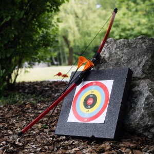 Łuk dla dzieci NXG RB Cadet 2 15 lbs czerwony na przyssawki