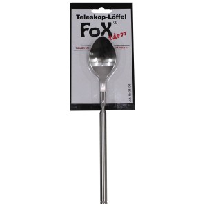 Łyżka teleskopowa Fox Outdoor ze stali nierdzewnej