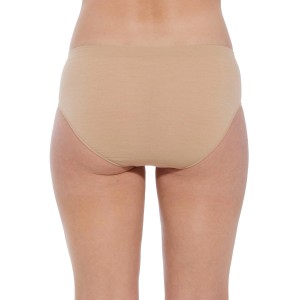 Majtki Brubeck classic COMFORT MERINO damskie beżowe