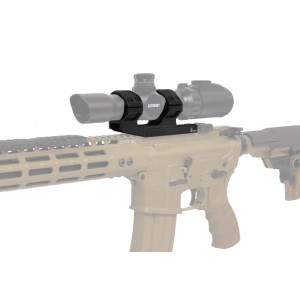 Montaż jednoczęściowy, średni Leapers UTG Accu-Sync 30/22 Cantilever 34 mm czarny