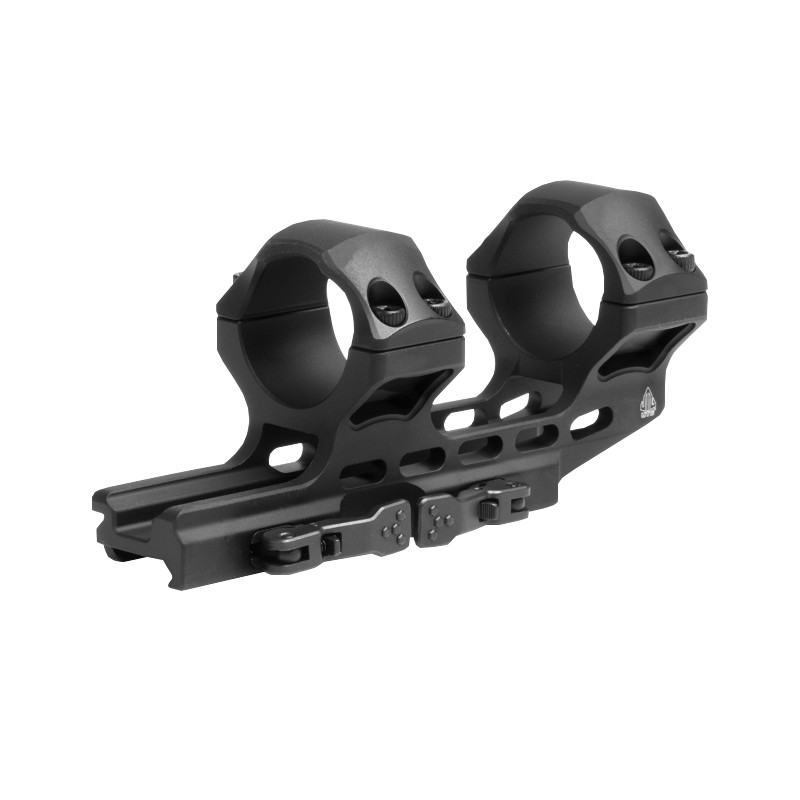 Montaż jednoczęściowy, wysoki, szybki Leapers UTG Accu-Sync 30/22 cantilever 34 mm czarny