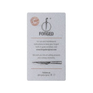 Nóż kuchenny Forged Santoku Sebra 18 cm