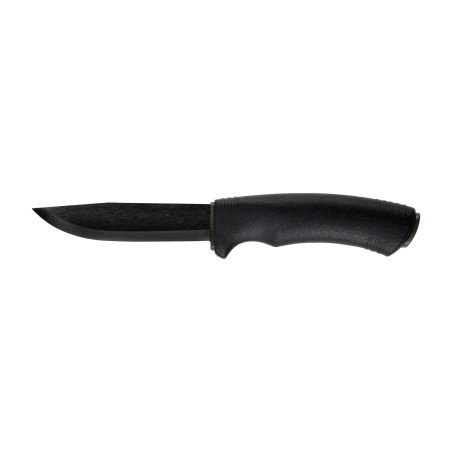Nóż Morakniv Bushcraft czarny bez ząbków stal węglowa