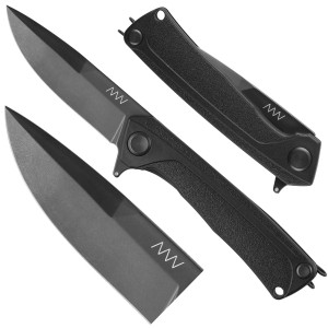 Nóż składany ANV Knives Z100 BB ANVZ100-052 czarny