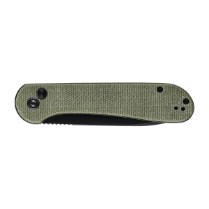 Nóż składany Civivi Button Lock Elementum C2103B olive micarta