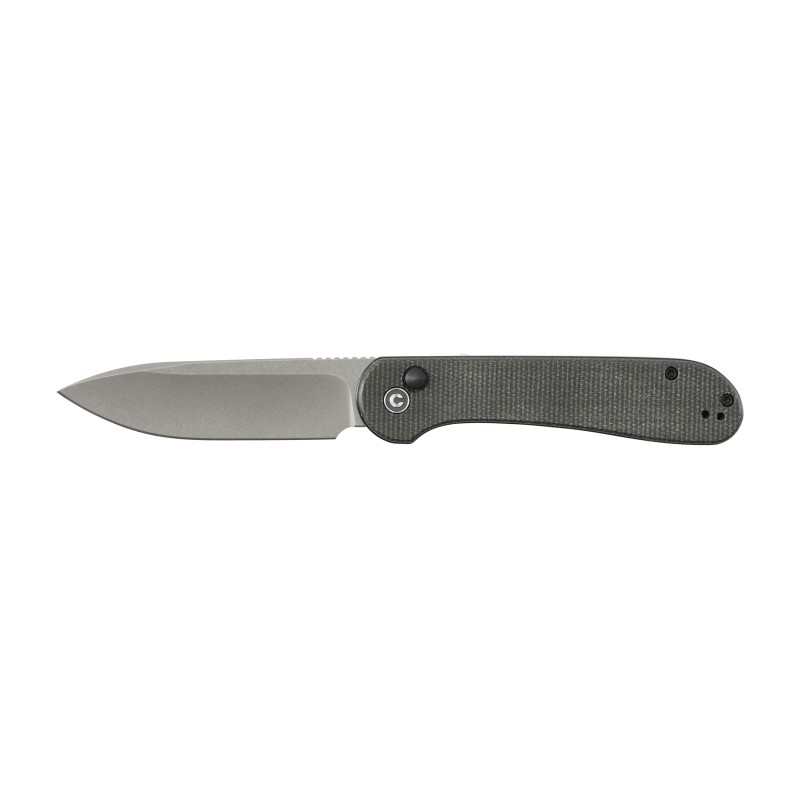 Nóż składany Civivi Button Lock Elementum C2103C dark green micarta