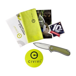Nóż składany Civivi Elementum C907A-3 ivory