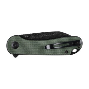 Nóż składany Civivi Elementum C18062AF-DS1 green canvas