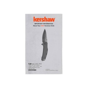 Nóż składany Kershaw Tumbler Red 4038RD