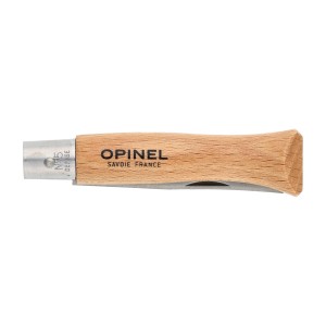 Nóż składany Opinel 5 inox buk