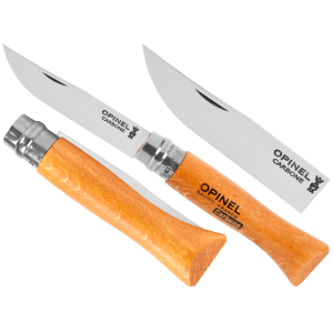 Nóż składany Opinel 6 carbon buk