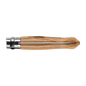 Nóż składany Opinel 8 inox dąb seria Animal - zając
