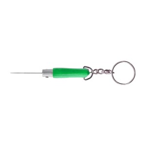 Nóż składany Opinel Colorama 02 brelok inox grab zielony