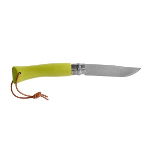 Nóż składany Opinel Colorama 07 inox grab limonkowy
