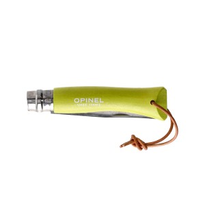 Nóż składany Opinel Colorama 07 inox grab limonkowy