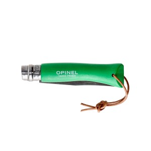Nóż składany Opinel Colorama 07 inox grab zielony