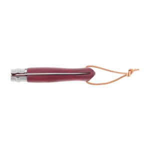 Nóż składany Opinel Colorama 08 inox grab bordowy