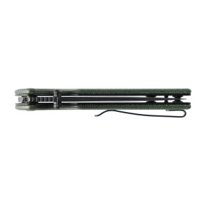 Nóż składany Sencut Sachse S21007-2 green micarta